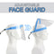 Safety Full Face Shield Reusable Washable Protection Adjustable Transpared Face Guard Anti-Splash